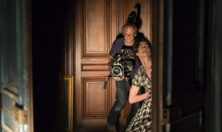 DoP Richard van Oosterhout op de set van Beast in the Jungle van Clara van Gool